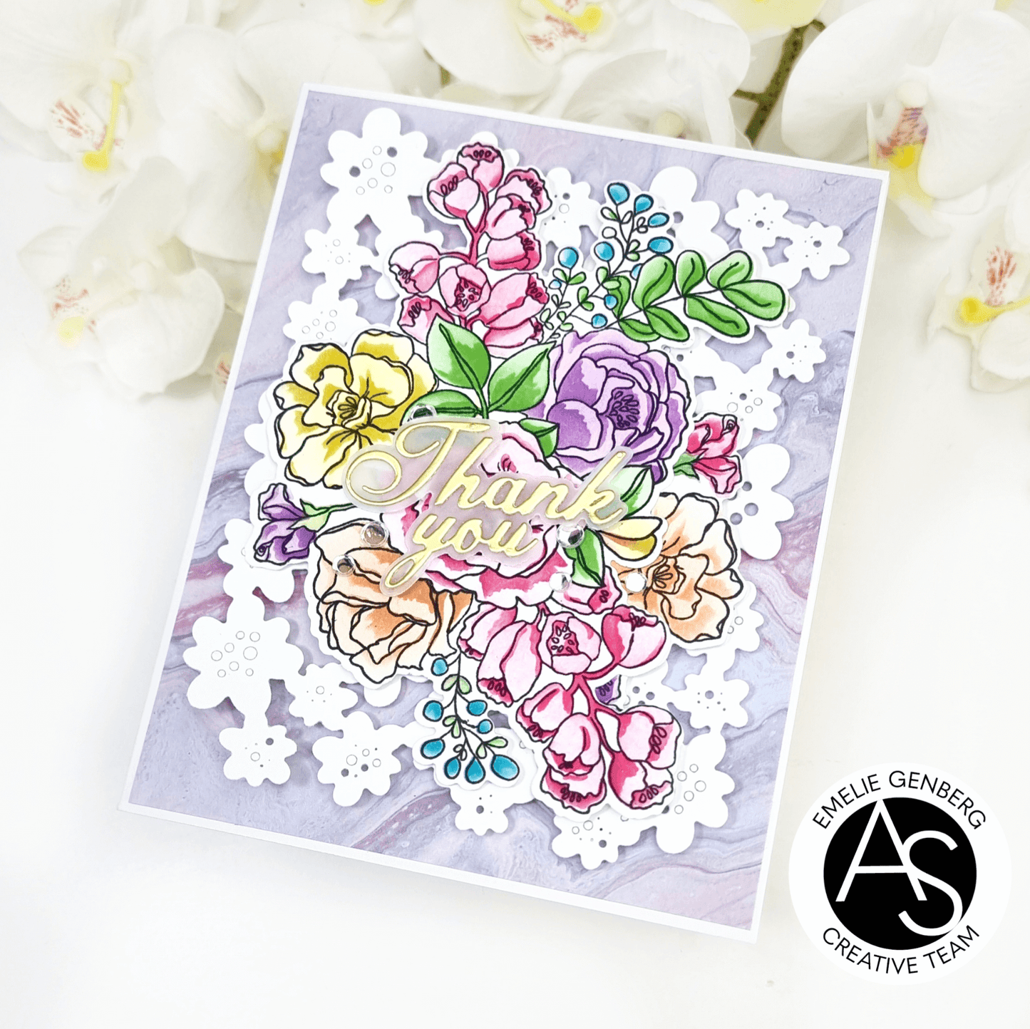 Birthday Bouquet Stamp Set