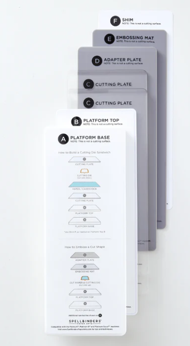 Spellbinders - Compact Universal Plate System - 3.5" x 9.0"