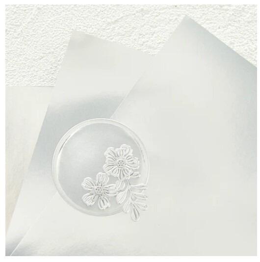 Spellbinders - Mirror Silver Cardstock