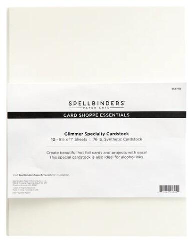 Spellbinders - Glimmer Specialty Cardstock 10 pack