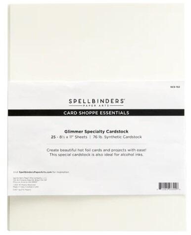 Spellbinders - Glimmer Specialty Cardstock 25 Pack
