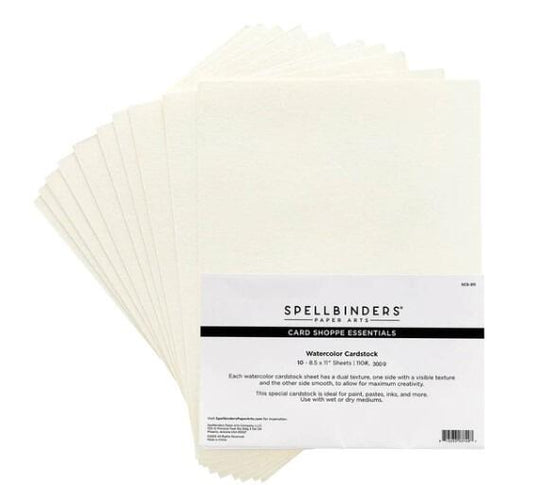 Spellbinders - 8.5" x 11" Watercolor Cardstock - 10 pack