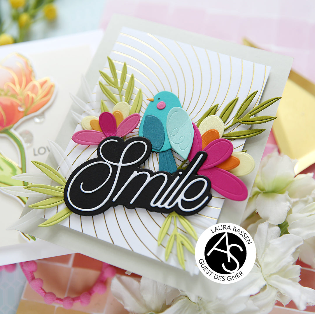 alex-syberia-designs-garden-twits-die-hotfoil-bird-sunrays-leave-laura-fadora-cards