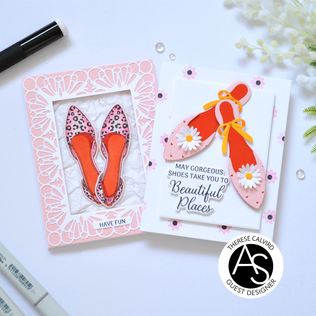 Shoes Sentiments Press Plate & Die Set