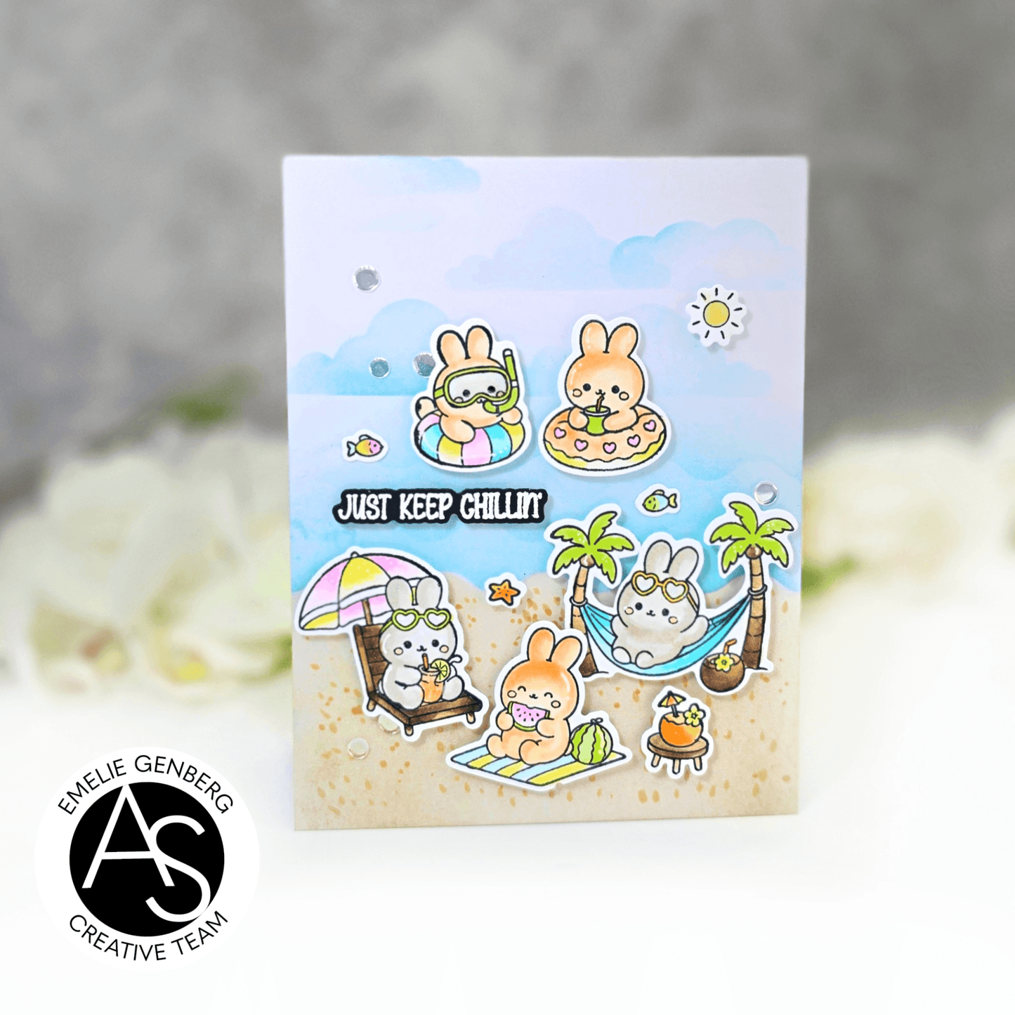 Summer Chill Stamp & Die Bundle