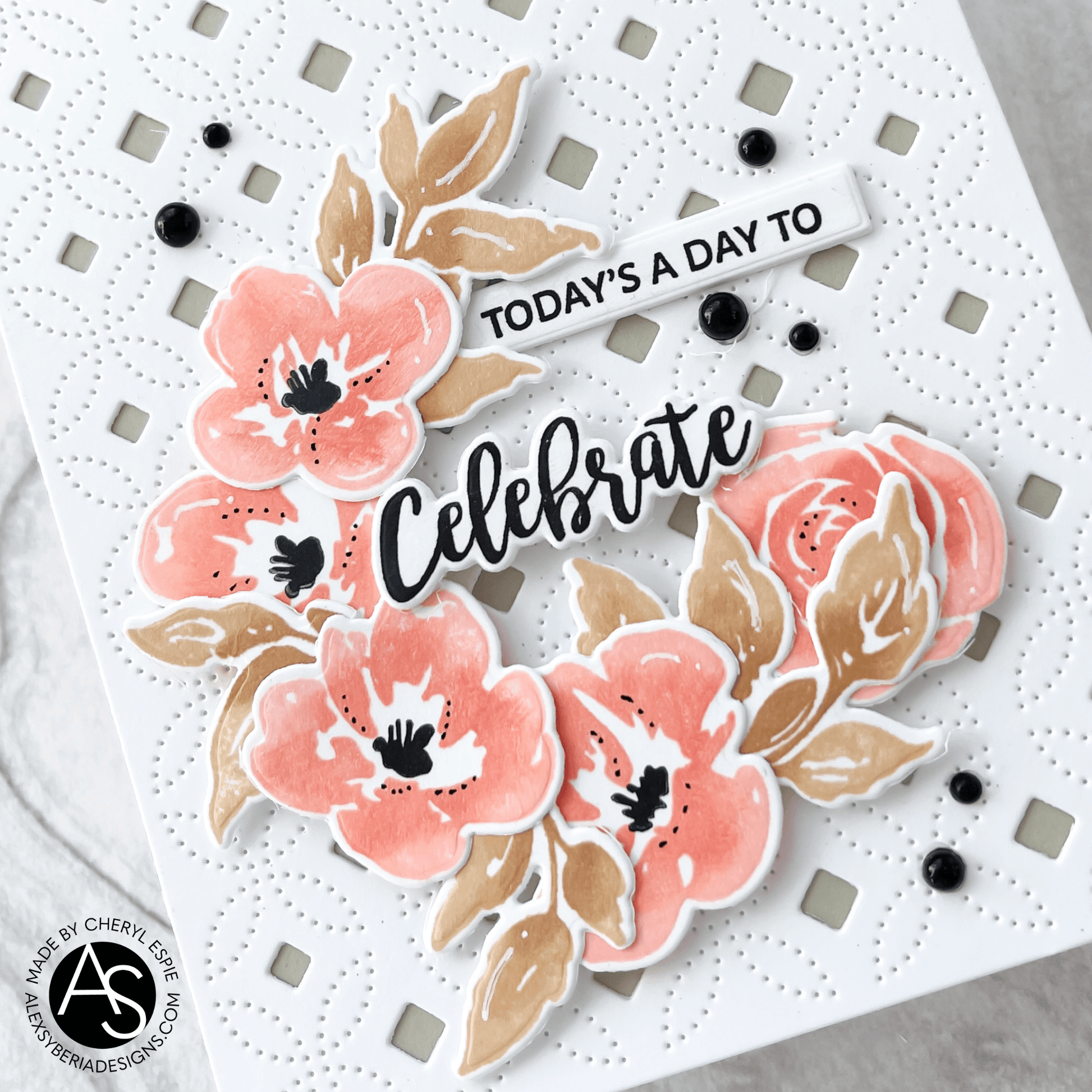 Create Your Own Happy Die Set - Alex Syberia Designs