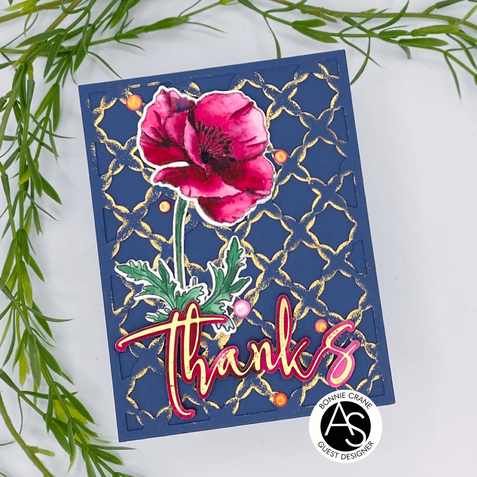 Large Thanks Die - Alex Syberia Designs